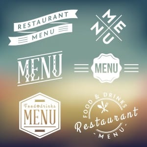 restaurant menu design