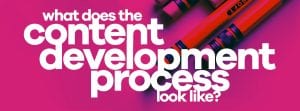 What does the Content Development Process look like Blog Cover
