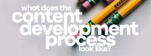 What does the content development Process look like Blog Cover