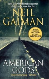 Cover Art of American Gods by Neil Gaiman