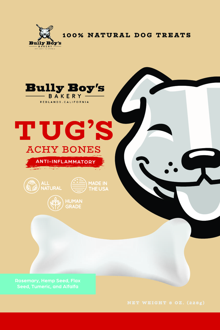 Bully Boys Package design FRONT APPROVED_Bully Boys-Tugs achy bones FRONT