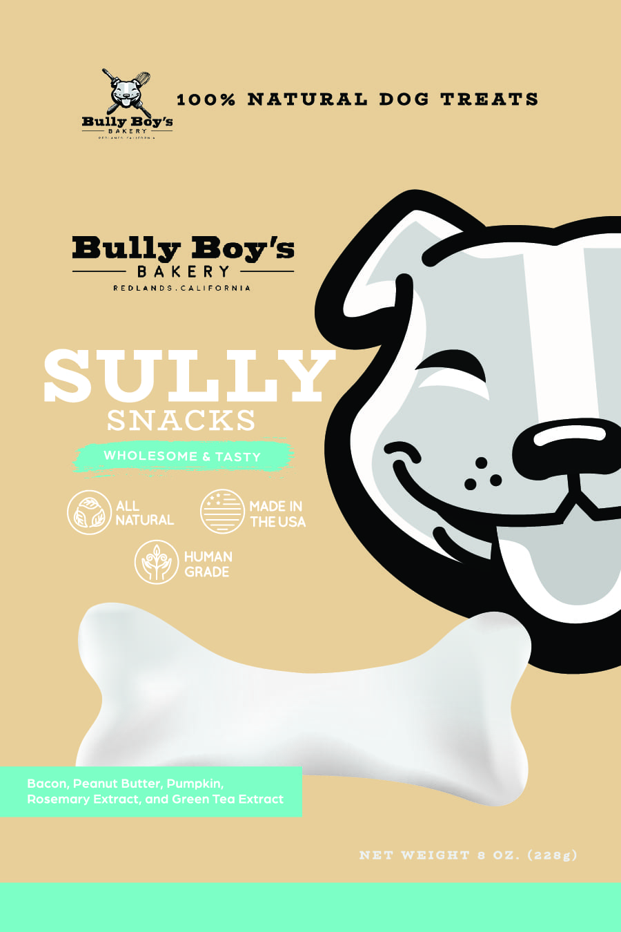 Bully Boys Sully Snacks-Package design FRONT_Bully Boys-Sully Snacks FRONT